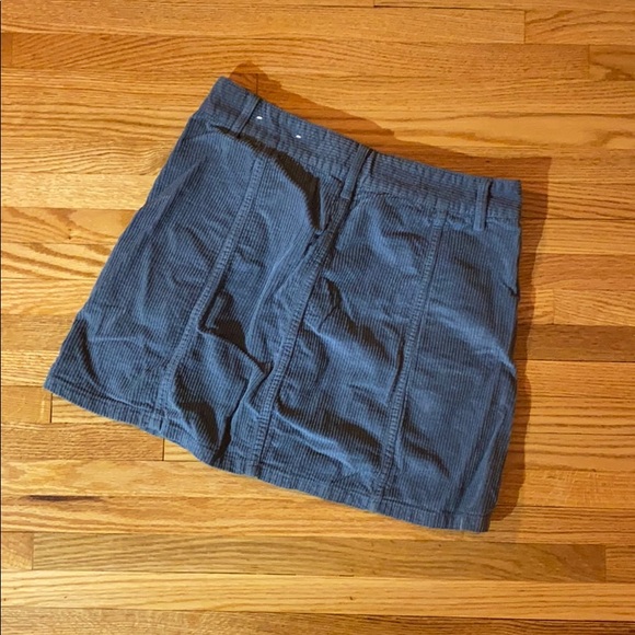 American Eagle blue corduroy skirt - Picture 4 of 4